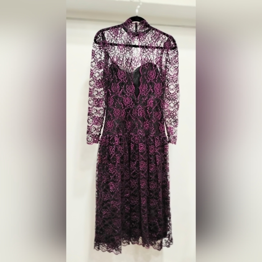 VINTAGE GUNNE SAX LACE DRESS